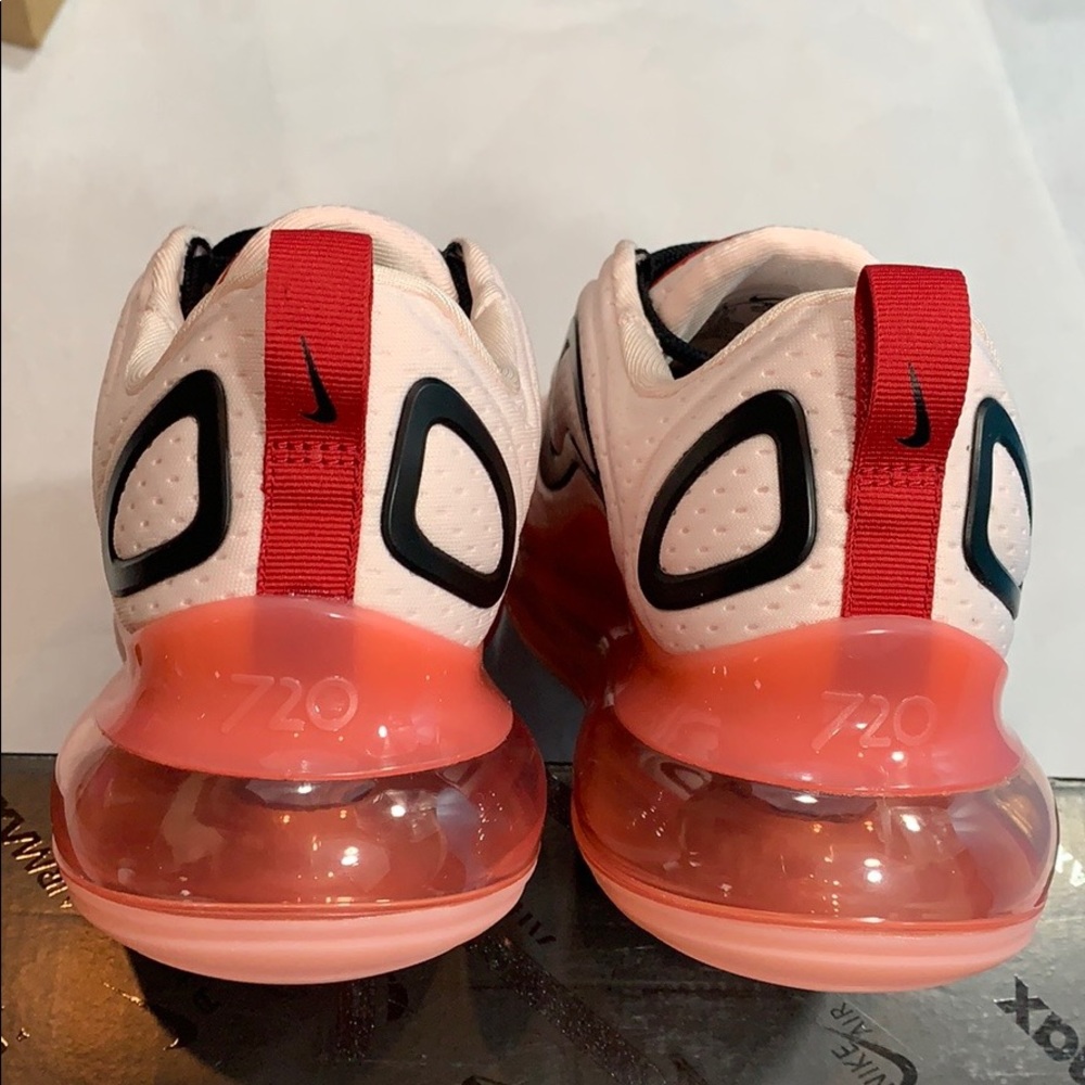 NIKE AIR MAX 720 Light Soft Pink/Gym Red - Picture 16 of 16